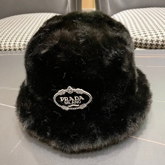 Prada Black Designer Cold Weather Hat - Picture 8 of 9